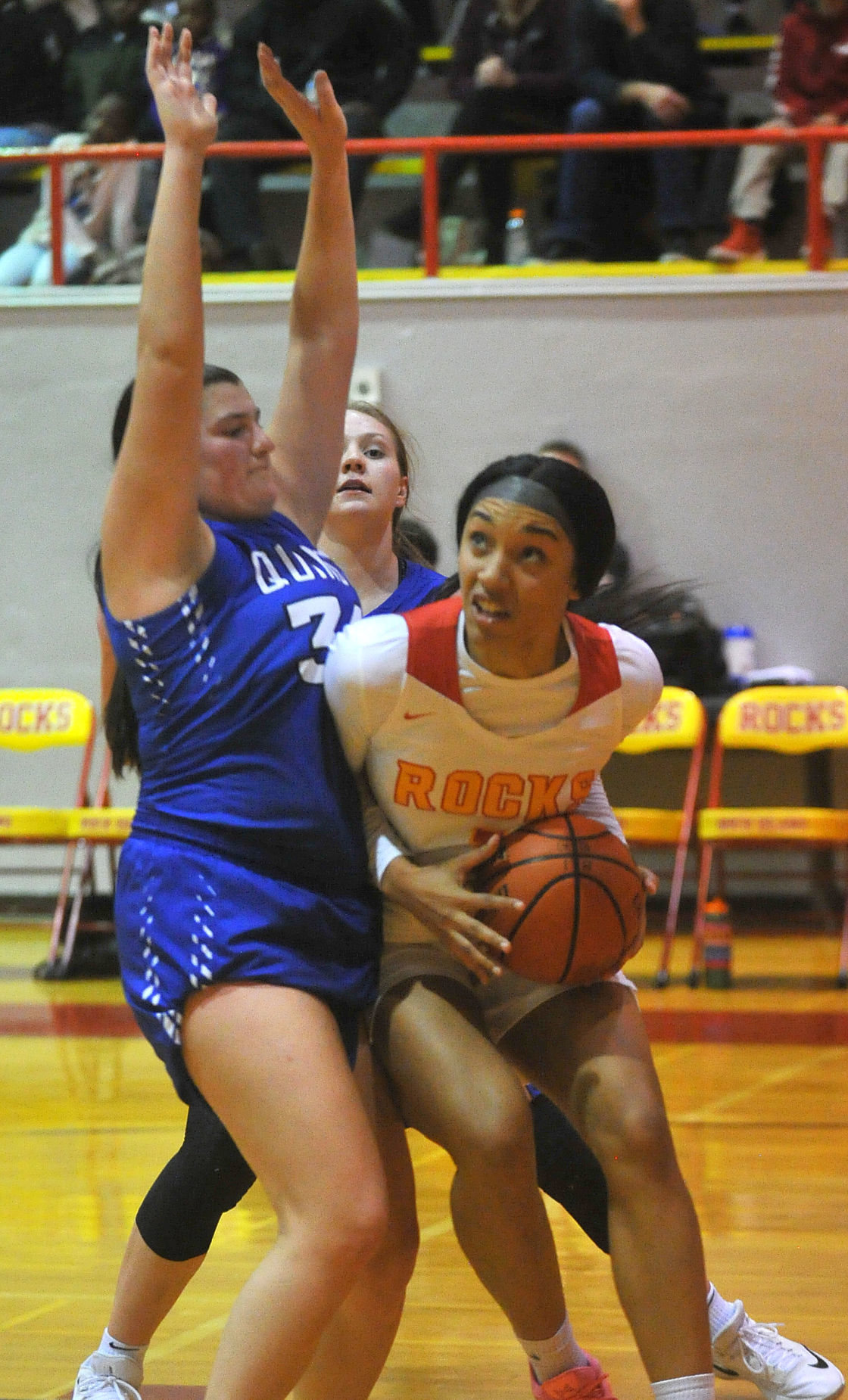 Quincy vs Rock Island girls basketball